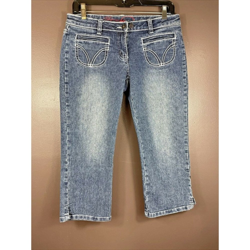 Juniors Vintage Diva capri jeans size 7